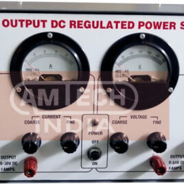Dual Channel DC regulated Power Supply